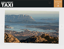 Tablet Screenshot of olbia-airport-taxi.com